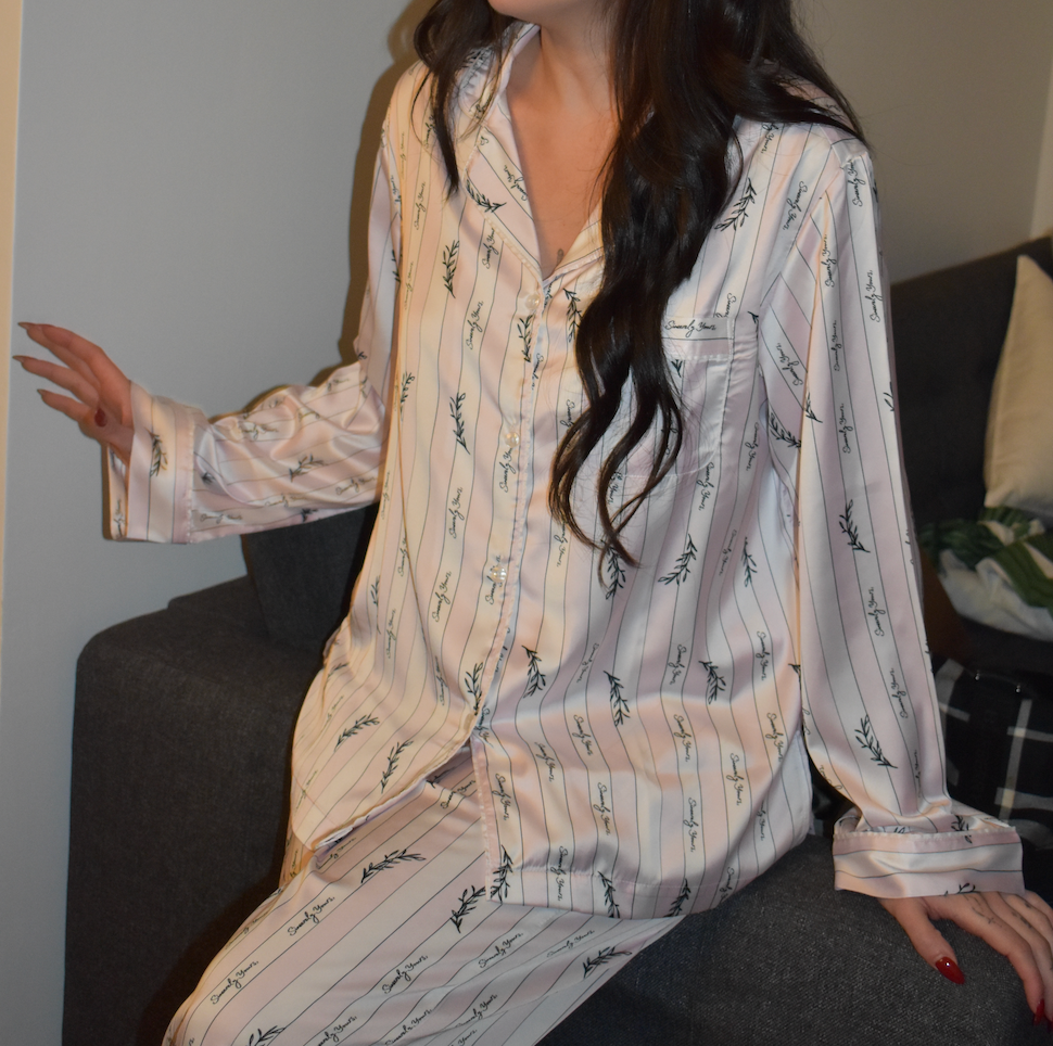 Signature Silk Long Sleeve & Pants Set