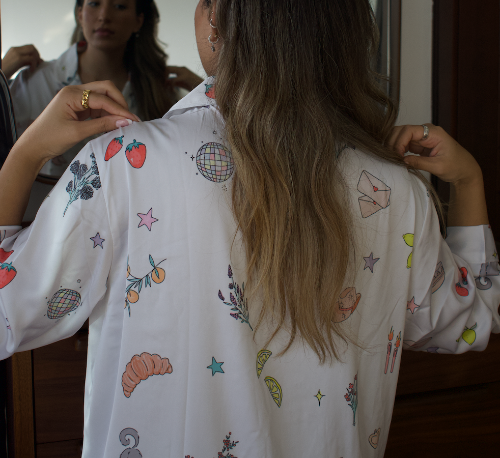 Girls' Night Silk Long Sleeve Top