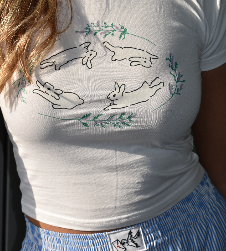Bunnies Baby Tee