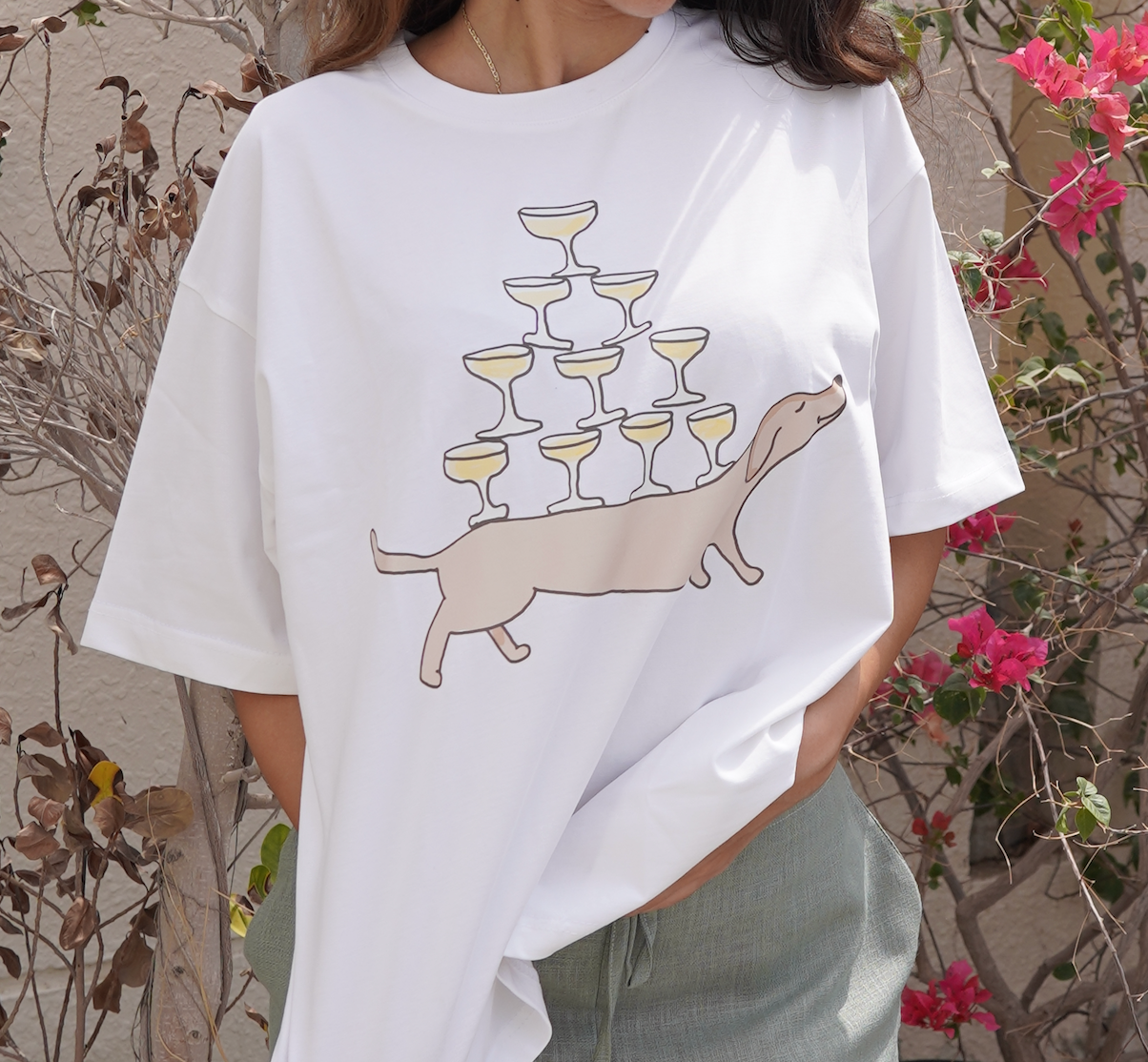 Weenie Martini Oversized Tee