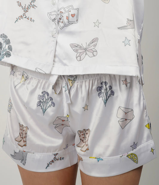 Girls' Night Silk Shorts
