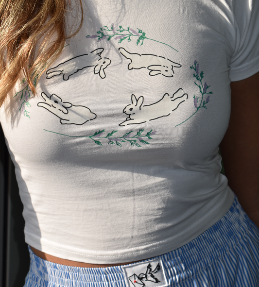 Bunnies Baby Tee