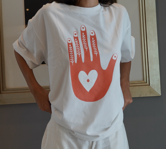 Luv Palm Oversized Tee