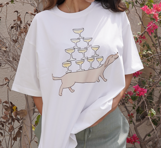 Weenie Martini Oversized Tee