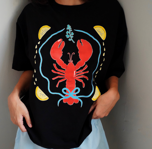 Red Lobster Oversized Tee