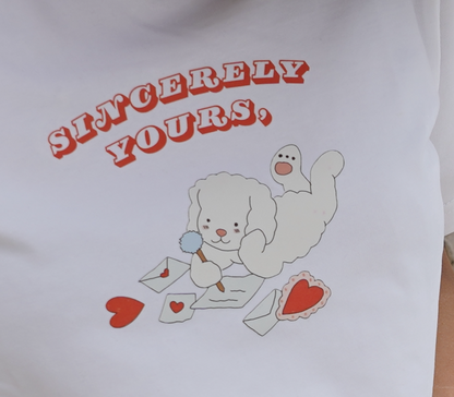 Sincerely Yours Teddy Tee