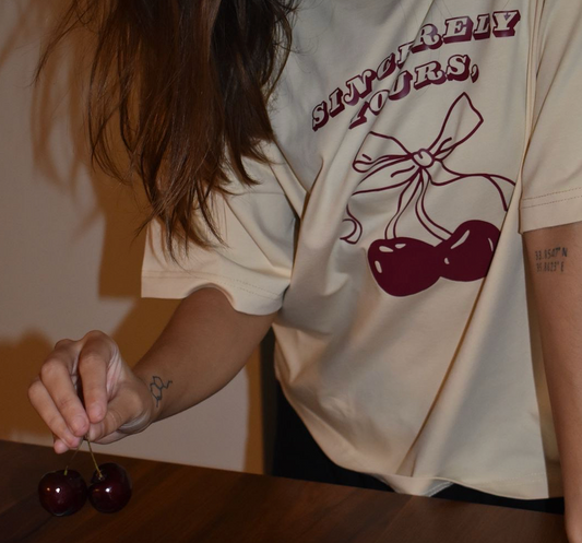 Sincerely Yours Oversized Tee